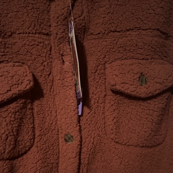 32 Degrees Rust Teddy Jacket - Picture 5 of 5